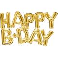 Anagram 30 in. Phrase Happy Birthday Foil Balloon - Gold 78453